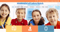 Desktop Screenshot of montessoriofladeraranch.com
